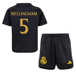Real Madrid Jude Bellingham #5 Tredje trøje Børn 2023-24 Kort ærmer (+ korte bukser)